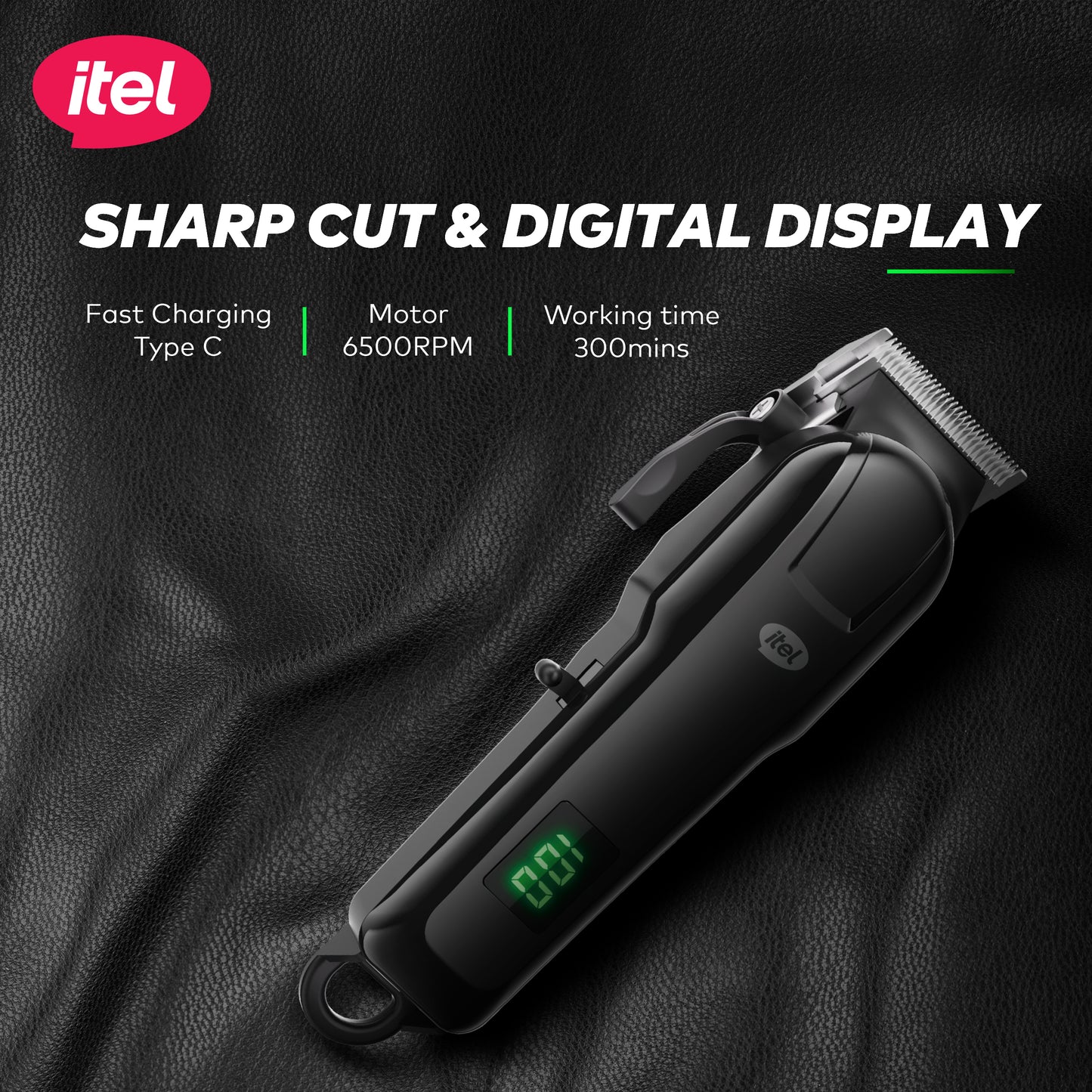 itel Rechargeable Smart Trimmer ITR-33