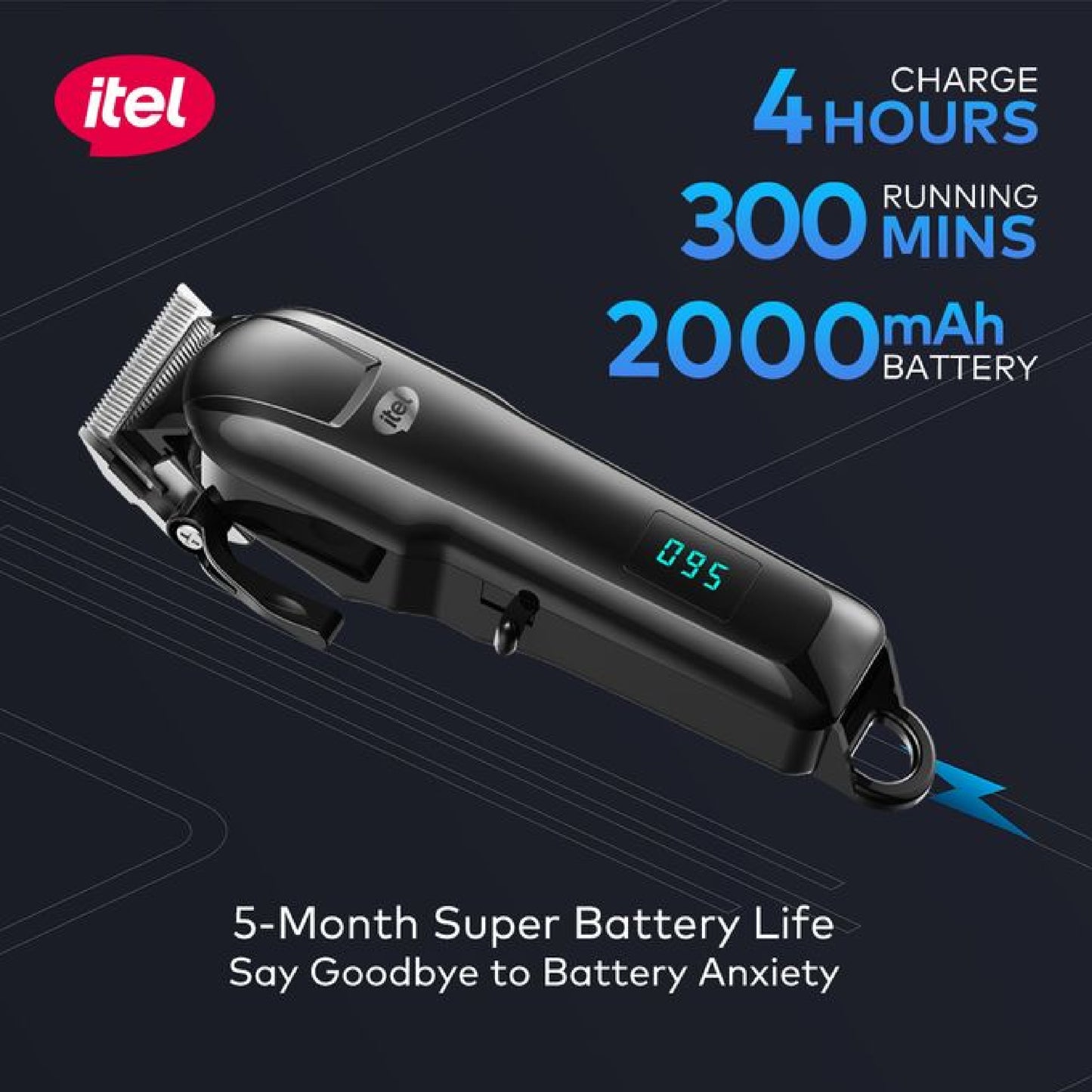 itel Rechargeable Smart Trimmer ITR-33