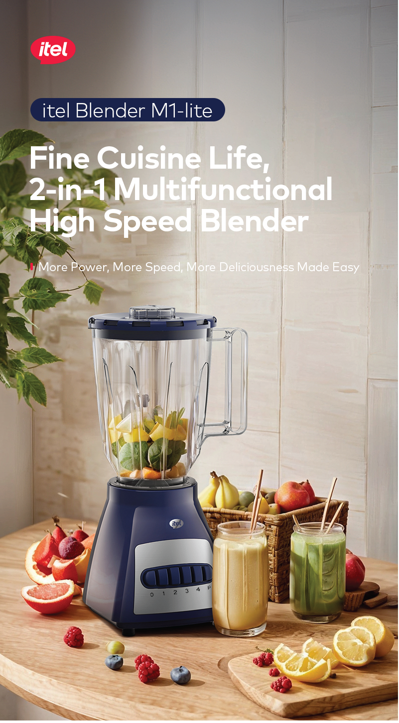 itel BLENDER M1 lite Multifuctional High Speed Blender