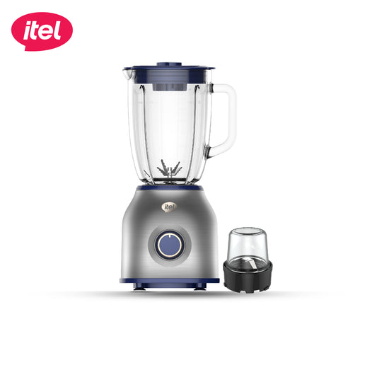 itel 800W 1.8 Litres 2 In 1 M3 Blender (IESA-003) - Blue