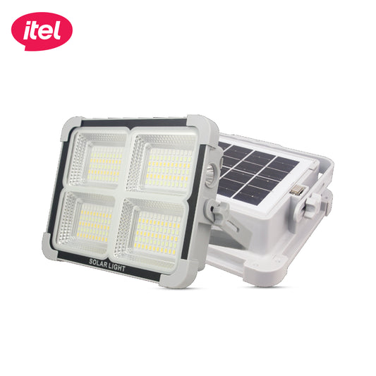 Itel Solar Light L1 ISL-001, 200W Multifunctional, High Power Lighting & Charging, High Capacity Battery