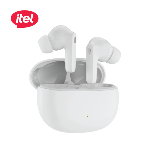 itel TWS BudsAce Earbuds Earpods Buds Ace ENC Super Bass 35 Hours