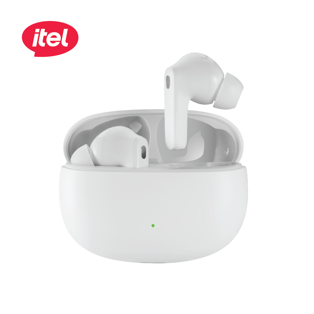 itel TWS BudsAce Earbuds Earpods Buds Ace ENC Super Bass 35 Hours